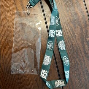 New York Jets MetLife Stadium 2010 inaugural season lanyard